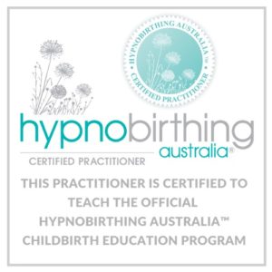 Kate Eakin certified to teach the official Hypnobirthing Australia™ childbirth education program